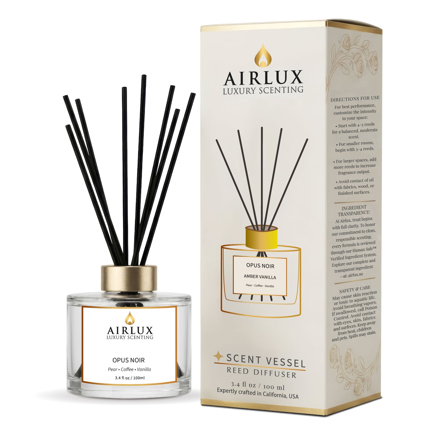 Airlux Signature Aroma Oil No. 034 Opus Noir