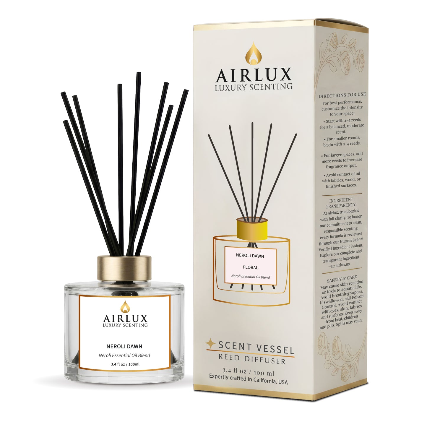 Neroli Dawn - Neroli Essential Oil for Bright & Welcoming Spaces